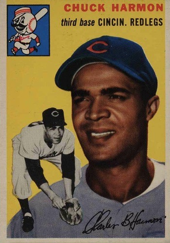 1954 Topps #182 Chuck Harmon Baseball Card 1954 Topps #130 Hank Bauer Rookie Card