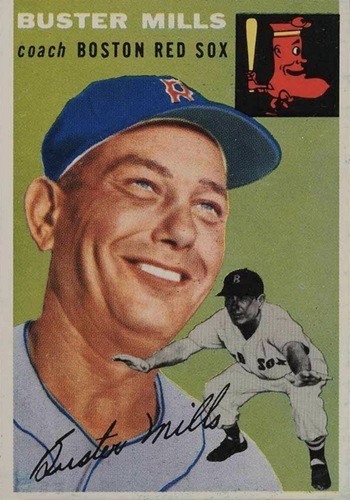 1954 Topps #227 Buster Mills Baseball Card
