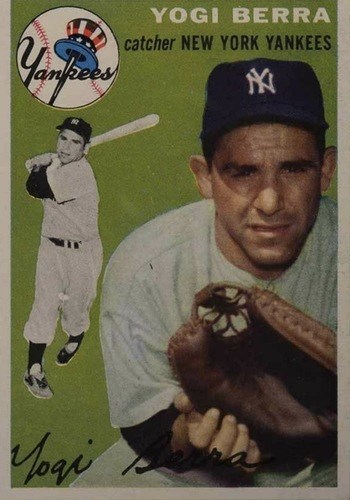 1954 Topps #50 Yogi Berra Baseball Card