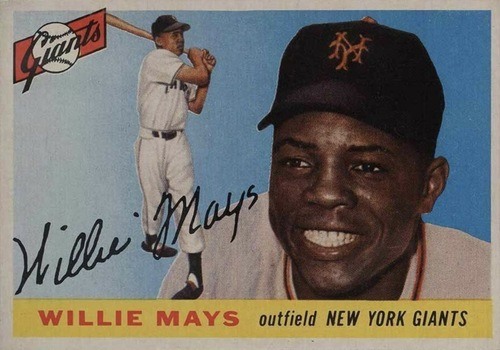 1955 Topps #194 Willie Mays Baseball Card