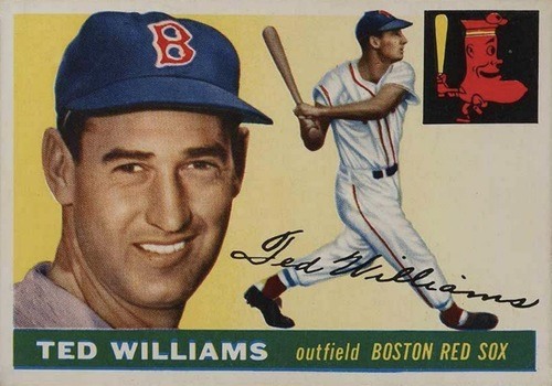 1955 Topps #2 Ted Williams Baseball Card