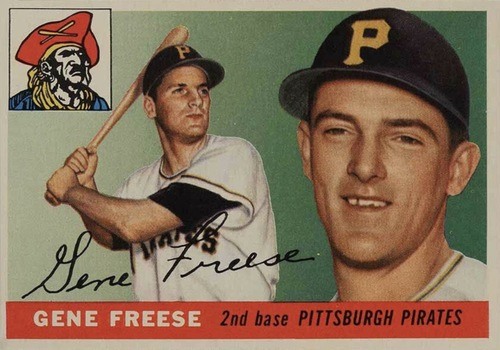 1955 Topps #205 Gene Freese Baseball Card
