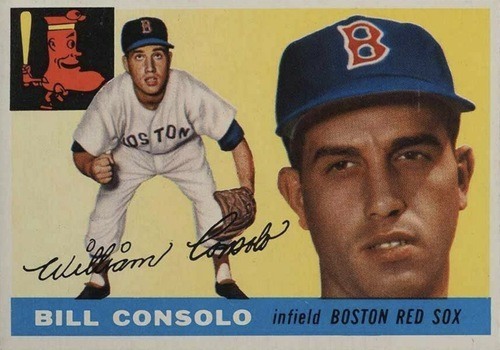 1955 Topps #207 Bill Consolo Baseball Card