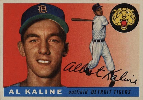1955 Topps #4 Al Kaline Baseball Card