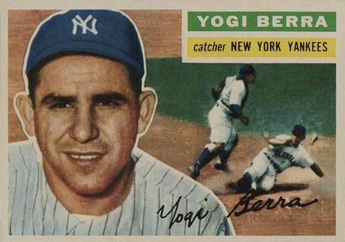 1956 Topps #110 Yogi Berra Baseball Card