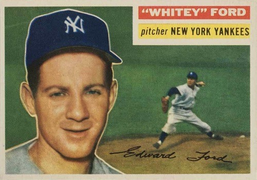 1956 Topps #240 Whitey Ford Baseball Card