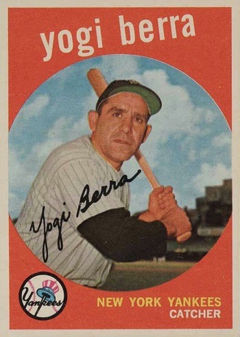 1959 Topps #180 Yogi Berra Baseball Card