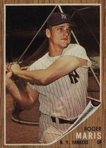 1962 Topps #1 Roger Maris Baseball Card