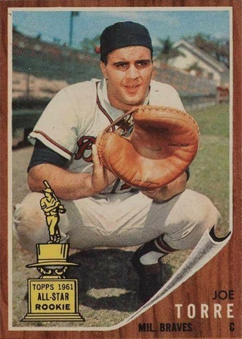 1962 Topps #218 Joe Torre Rookie Card