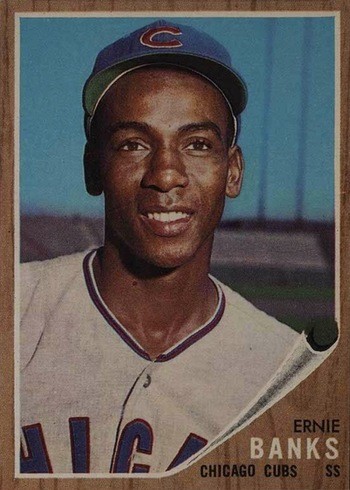 1962 Topps #25 Ernie Banks Baseball Card