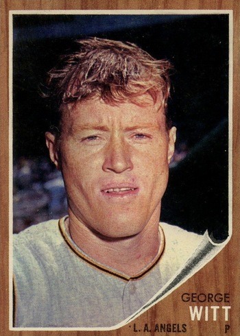 1962 Topps #287 George Witt Baseball Card
