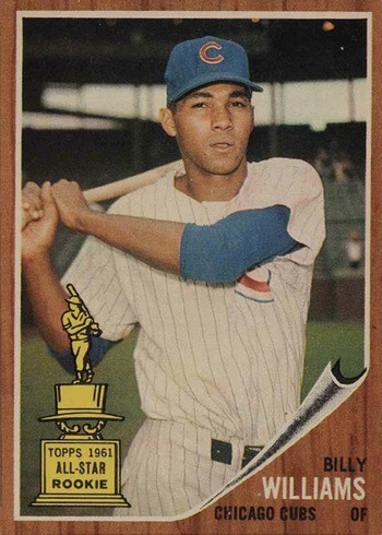 1962 Topps #288 Billy Williams Baseball Card