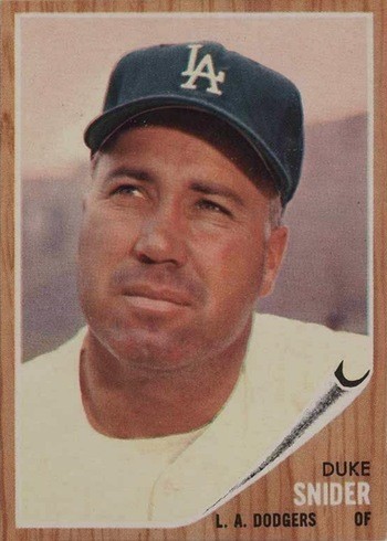 1962 Topps #500 Duke Snider Baseball Card