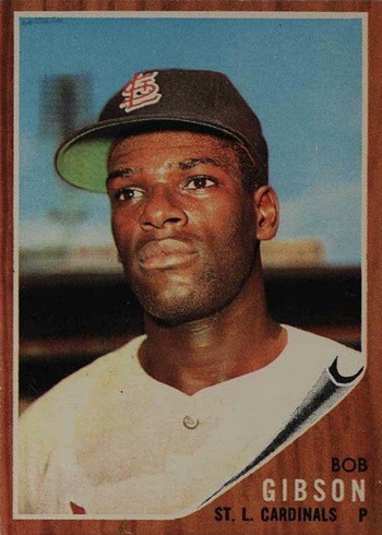 1962 Topps #530 Bob Gibson Baseball Card