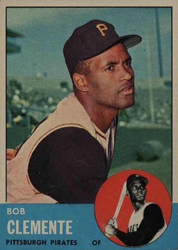 1963 Topps #540 Roberto Clemente Baseball Card