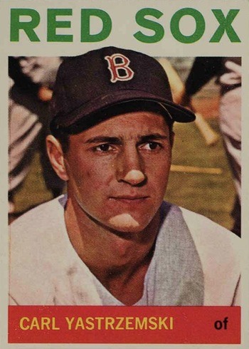 1964 Topps #210 Carl Yastrzemski Baseball Card
