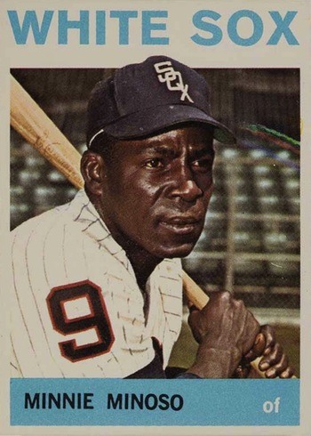 1964 Topps #538 Minnie Minoso Baseball Card 1964 Topps #538 Minnie Minoso Baseball Card