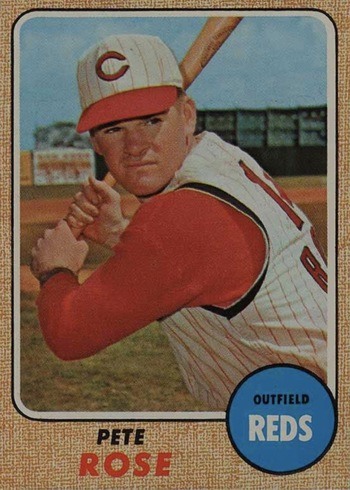 1968 Topps #230 Pete Rose Baseball Card