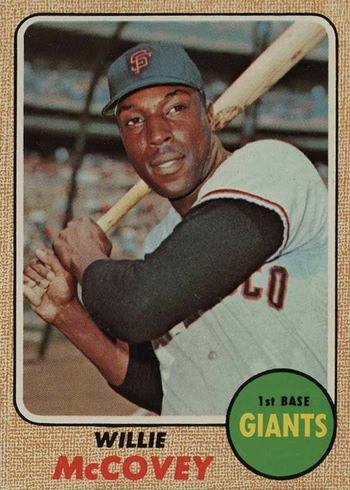 1968 Topps #290 Willie McCovey Baseball Card