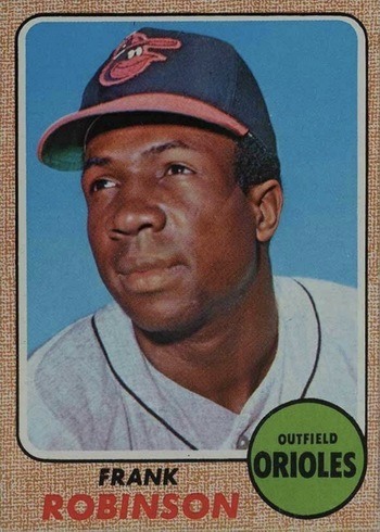 1968 Topps #500 Frank Robinson Baseball Card