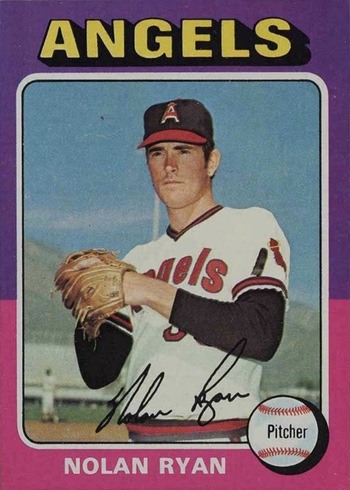 1975 Topps #500 Nolan Ryan Baseball Card 1975 Topps #500 Nolan Ryan Baseball Card