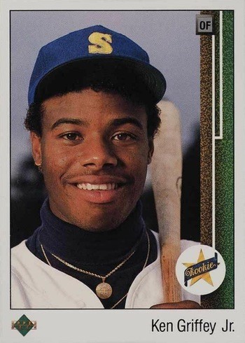 1989 Upper Deck #1 Ken Griffey Jr. Rookie Card 1989 Upper Deck #1 Ken Griffey Jr. Rookie Card