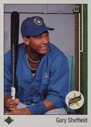 1989 Upper Deck #13 Gary Sheffield Rookie Card 1989 Upper Deck #13 Gary Sheffield Rookie Card