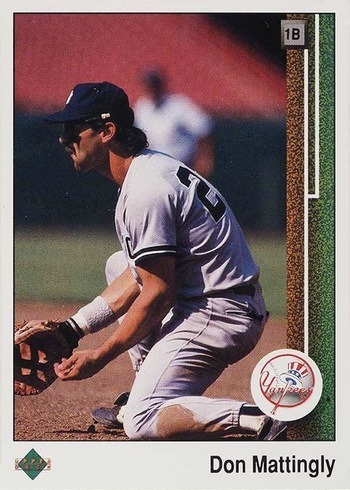 1989 Upper Deck #200 Don Mattingly Baseball Card 1989 Upper Deck #200 Don Mattingly Baseball Card