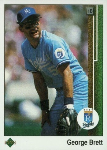 1989 Upper Deck #215 George Brett Baseball Card 1989 Upper Deck #215 George Brett Baseball Card