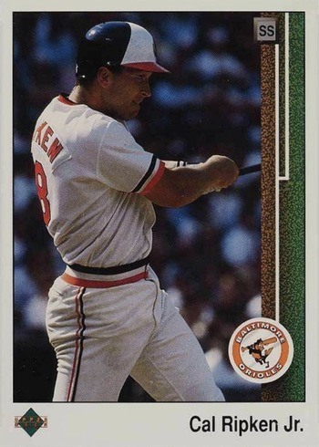 1989 Upper Deck #467 Cal Ripken Jr. Baseball Card 1989 Upper Deck #467 Cal Ripken Jr. Baseball Card