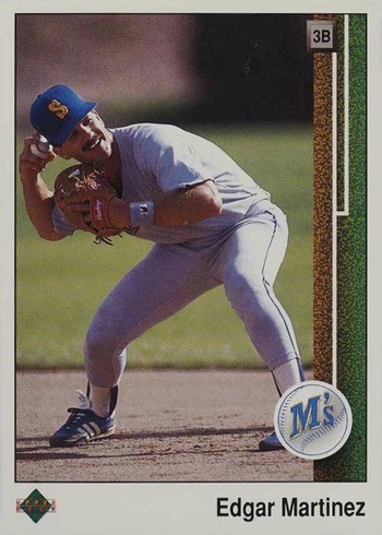 1989 Upper Deck #768 Edgar Martinez Rookie Card