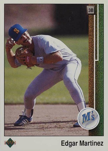 1989 Upper Deck #768 Edgar Martinez Rookie Card 1989 Upper Deck #768 Edgar Martinez Rookie Card