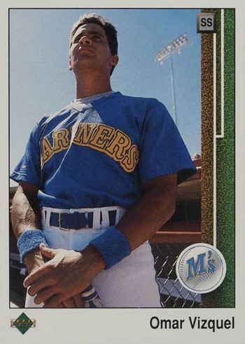 1989 Upper Deck #787 Omar Vizquel Rookie Card 1989 Upper Deck #787 Omar Vizquel Rookie Card