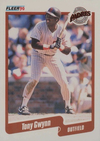 1990 Fleer #157 Tony Gwynn Baseball Card