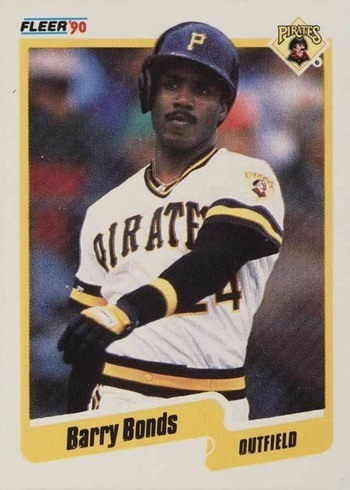 1990 Fleer #461 Barry Bonds Baseball Card