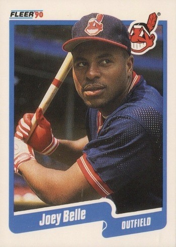 1990 Fleer #485 Albert Belle Rookie Card 1990 Fleer #485 Albert Belle Rookie Card