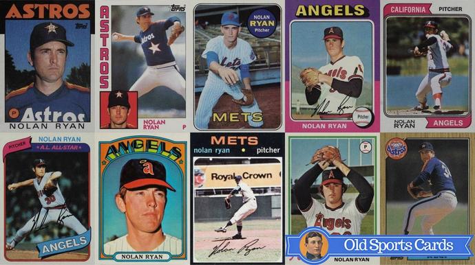 Best Nolan Ryan Baseball Cards