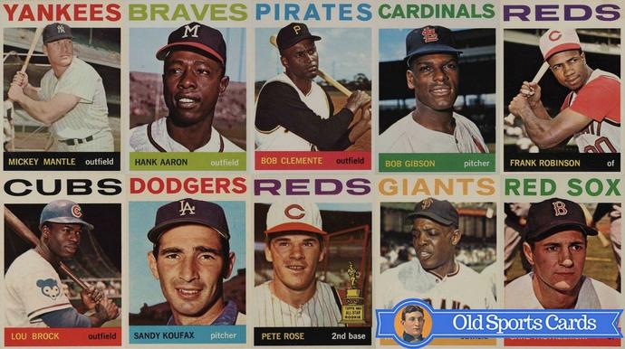 25 Most Valuable 1964 Topps Baseball Cards - Old Sports Cards