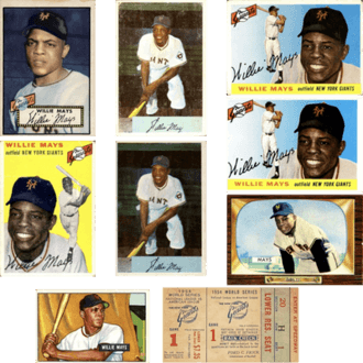 Willie Mays Baseball Cards