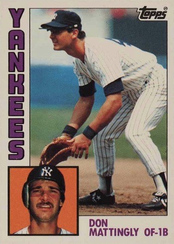 1984 Topps Tiffany #8 Don Mattingly Rookie Card 1984 Topps Tiffany #8 Don Mattingly Rookie Card