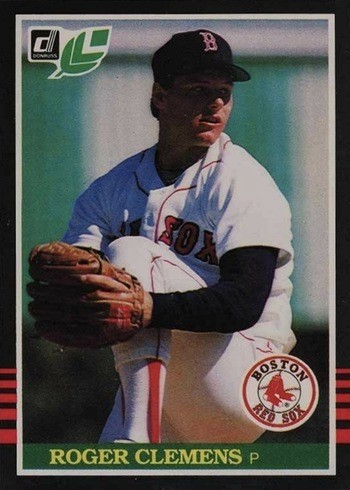 1985 Leaf #99 Roger Clemens Rookie Card 1985 Leaf #99 Roger Clemens Rookie Card