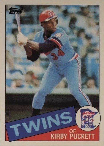1985 Topps Tiffany #536 Kirby Puckett Rookie Card 1985 Topps Tiffany #536 Kirby Puckett Rookie Card