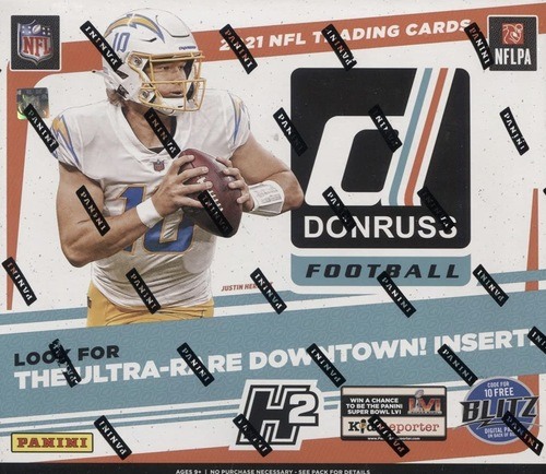 Unopened Box of 2021 Donruss Football Cards