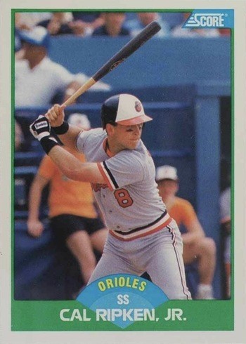 1989 Score #15 Cal Ripken Jr. Baseball Card