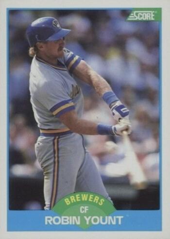 1989 Score #151 Robin Yount Baseball Card