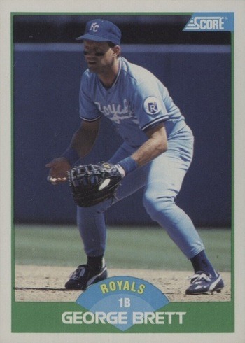 1989 Score #75 George Brett Baseball Card