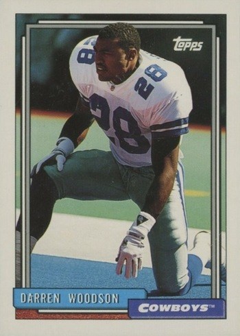 1992 Topps #727 Darren Woodson Rookie Card