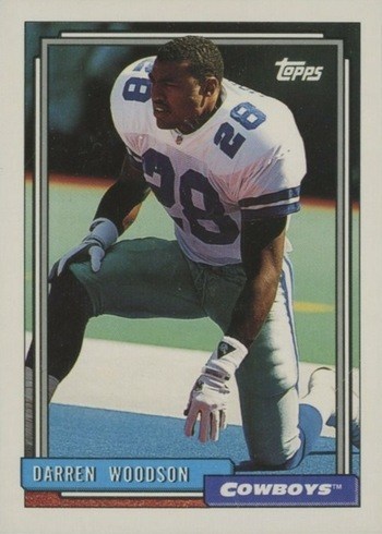 1992 Topps #727 Darren Woodson Rookie Card 1992 Topps #727 Darren Woodson Rookie Card