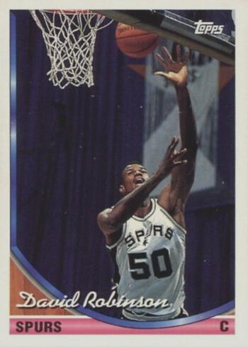 1993 Topps #228 David Robinson Basketball Card 1993 Topps #228 David Robinson Basketball Card