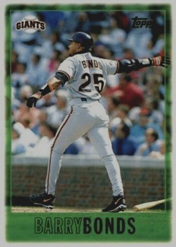 1997 Topps #1 Barry Bonds Baseball Card